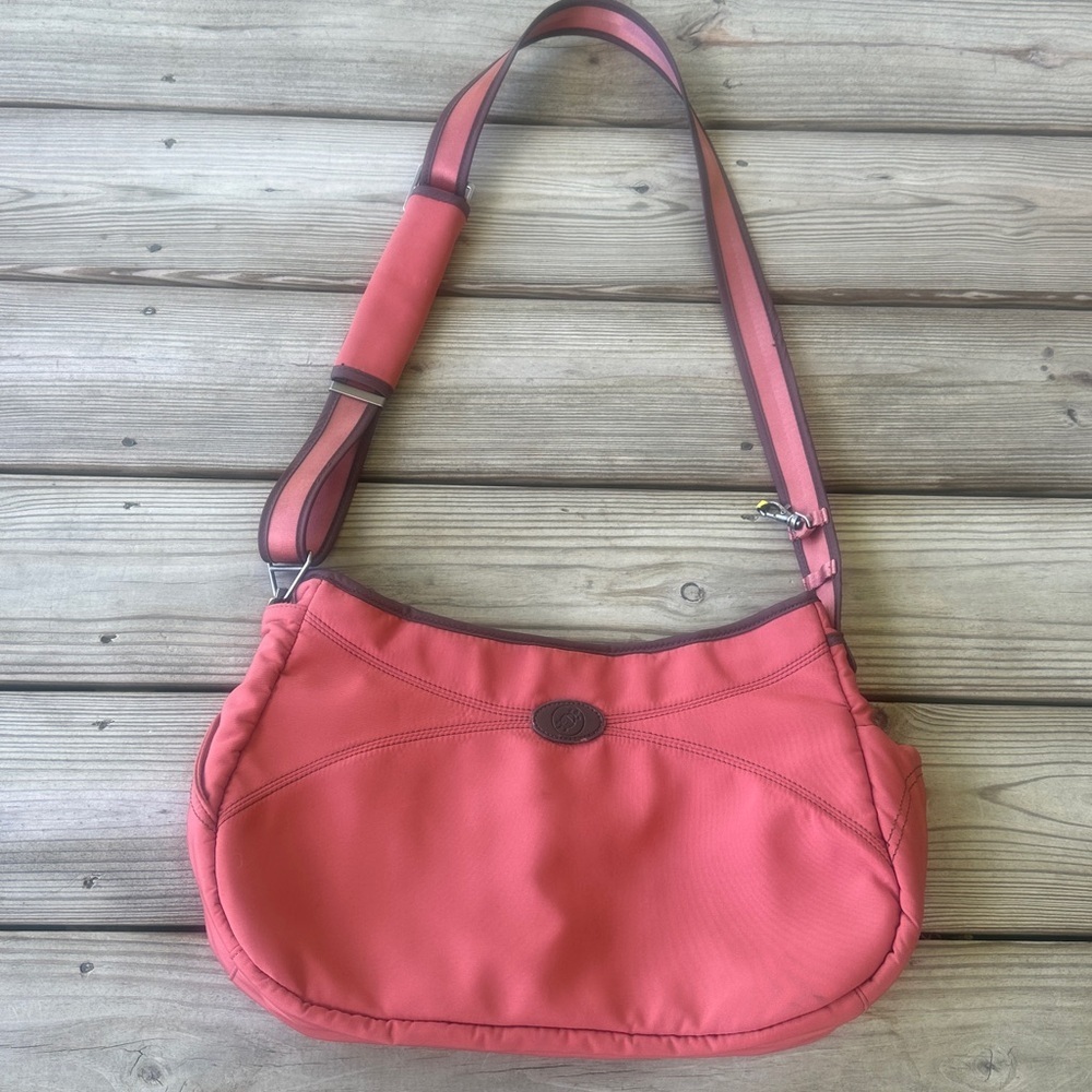 Passafe Pink Shoulder Bag with Adjustable Strap